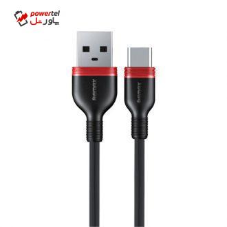 کابل تبدیل USB به USB-C ریمکس مدل RC-126a طول 1 متر کابل تبدیل USB به USB-C ریمکس مدل RC-126a طول 1 متر