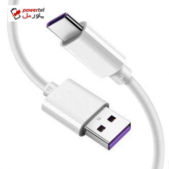 کابل تبدیل USB به USB-C مدل HL1289 سوپرشارژ طول 1 متر کابل تبدیل USB به USB-C مدل HL1289 سوپرشارژ طول 1 متر