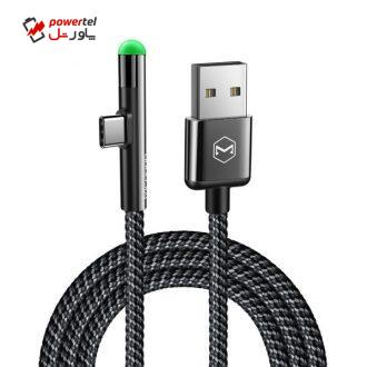 کابل تبدیل USB به USB-C مک دودو مدل CA-6390 طول 1.2متر کابل تبدیل USB به USB-C مک دودو مدل CA-6390 طول 1.2متر