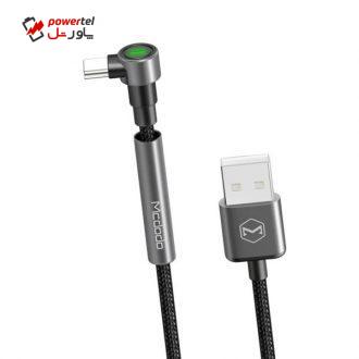 کابل تبدیل USB به USB-C مک دودو مدل CA-6680 طول 2 متر کابل تبدیل USB به USB-C مک دودو مدل CA-6680 طول 2 متر