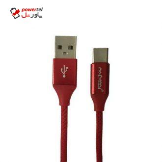 کابل تبدیل USB به USB-C نافومی مدل A18  طول 1متر