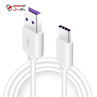 کابل تبدیل USB به USB-C هوآوی مدل AP71 طول 1 متر