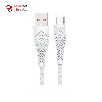 کابل تبدیل USB به USB-C وگر مدل V114 طول 1 متر