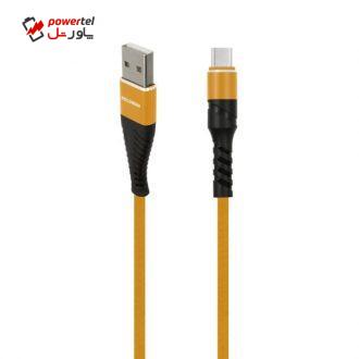 کابل تبدیل USB به USB-C کلومن مدل KD-41 طول 1 متر کابل تبدیل USB به USB-C کلومن مدل KD-41 طول 1 متر