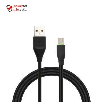 کابل تبدیل USB به USB-C کلومن مدل kd-26 طول 1 متر کابل تبدیل USB به USB-C کلومن مدل kd-26 طول 1 متر