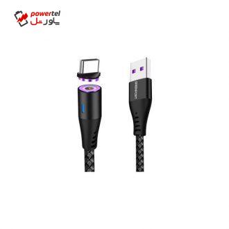 کابل تبدیل USB به USB-C گرین پورت مدل G12Q طول 1متر