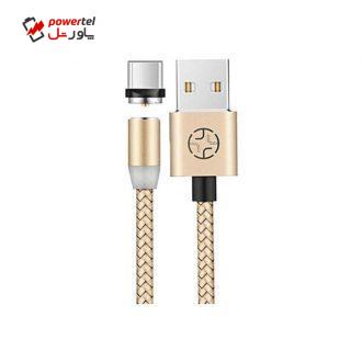 کابل تبدیل USB به USB-C یسیدو مدل CA-11 طول 1.1 متر