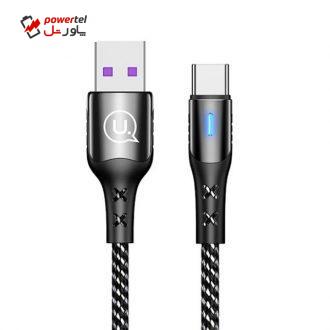 کابل تبدیل USB به USB-C یوسمز مدل U27 طول 1.2 متر