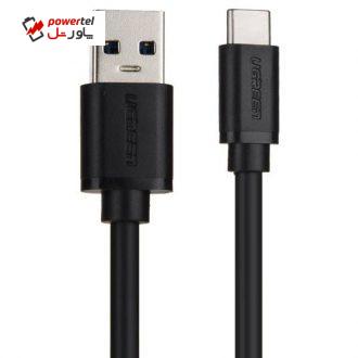 کابل تبدیل USB به USB-C یوگرین مدل 20884 طول 2 متر کابل تبدیل USB به USB-C یوگرین مدل 20884 طول 2 متر