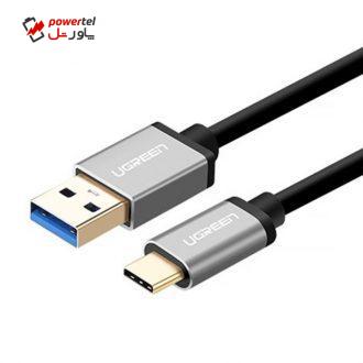 کابل تبدیل USB به USB-C یوگرین مدل US187 طول 1 متر