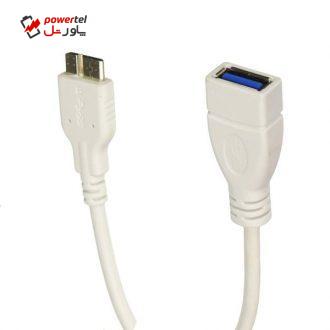کابل تبدیل USB به micro-B کی نت مدل mb15 طول 0.15 متر کابل تبدیل USB به micro-B کی نت مدل mb15 طول 0.15 متر