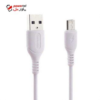 کابل تبدیل USB به micro-USB ترانیو مدل X-1 طول 1 متر کابل تبدیل USB به micro-USB ترانیو مدل X-1 طول 1 متر