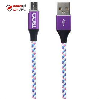 کابل تبدیل USB به micro-USB تسکو مدل A146 طول 1متر کابل تبدیل USB به micro-USB تسکو مدل A146 طول 1متر