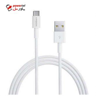 کابل تبدیل USB به microUSB آرسون مدل AN-X07 طول 1 متر کابل تبدیل USB به microUSB آرسون مدل AN-X07 طول 1 متر