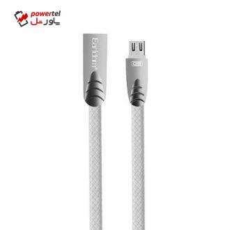 کابل تبدیل USB به microUSB ارلدام مدل EC-006M طول 1 متر کابل تبدیل USB به microUSB ارلدام مدل EC-006M طول 1 متر