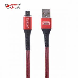 کابل تبدیل USB به microUSB ارلدام مدل EC-058M طول 1 متر کابل تبدیل USB به microUSB ارلدام مدل EC-058M طول 1 متر