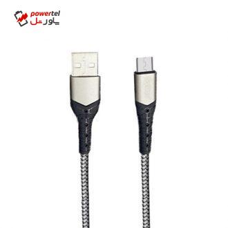 کابل تبدیل USB به microUSB ارلدام مدل EC-076M طول 1 متر