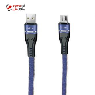 کابل تبدیل USB به microUSB ارلدام مدل EC-084M طول 1 متر کابل تبدیل USB به microUSB ارلدام مدل EC-084M طول 1 متر