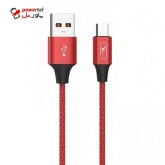 کابل تبدیل USB به microUSB اسکای دلفین مدل S55V طول 1 متر کابل تبدیل USB به microUSB اسکای دلفین مدل S55V طول 1 متر