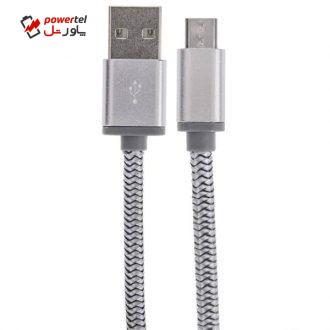 کابل تبدیل USB به microUSB الدینیو مدل LS17 طول 2 متر کابل تبدیل USB به microUSB الدینیو مدل LS17 طول 2 متر