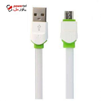 کابل تبدیل USB به microUSB الدینیو مدل LS34 طول 1 متر کابل تبدیل USB به microUSB الدینیو مدل LS34 طول 1 متر
