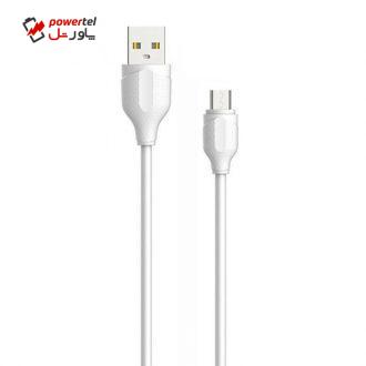 کابل تبدیل USB به microUSB الدینیو مدل LS38 طول 0.3 متر کابل تبدیل USB به microUSB الدینیو مدل LS38 طول 0.3 متر