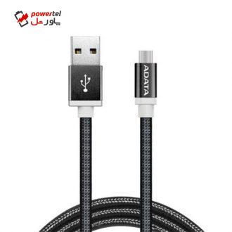 کابل تبدیل USB به microUSB ای دیتا مدل  Sync And Charge Reversible USB-A طول 1 متر