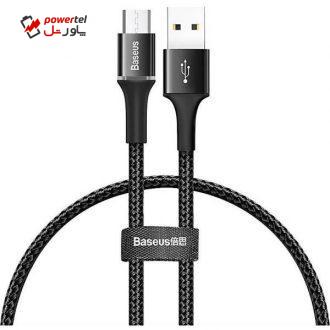 کابل تبدیل USB به microUSB باسئوس مدل CAMGH-C01 طول 2 متر