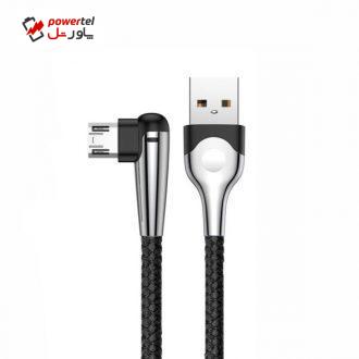 کابل تبدیل USB به microUSB باسئوس مدل CAMMVP-E  طول 1 متر