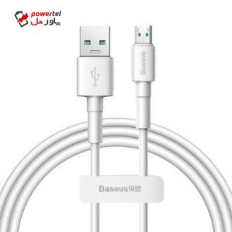 کابل تبدیل USB به microUSB باسئوس مدل CAMSW-D02 طول 1 متر کابل تبدیل USB به microUSB باسئوس مدل CAMSW-D02 طول 1 متر