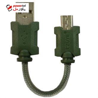 کابل تبدیل USB به microUSB تی زومی مدل EC-5 طول 0.1 متر کابل تبدیل USB به microUSB تی زومی مدل EC-5 طول 0.1 متر