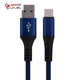 کابل تبدیل USB به microUSB جی.تی.آر مدل A03 طول 1 متر