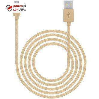 کابل تبدیل USB به microUSB جی سی پال مدل JCP6054 LINX Braided طول 1 متر کابل تبدیل USB به microUSB جی سی پال مدل JCP6054 LINX Braided طول 1 متر