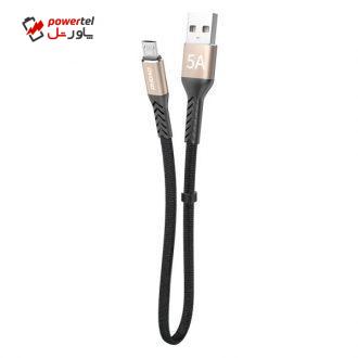 کابل تبدیل USB به microUSB دودا مدل L10M طول 0.23 متر