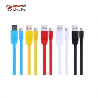 کابل تبدیل USB به microUSB ریمکس مدل RC-001m به طول 1 متر