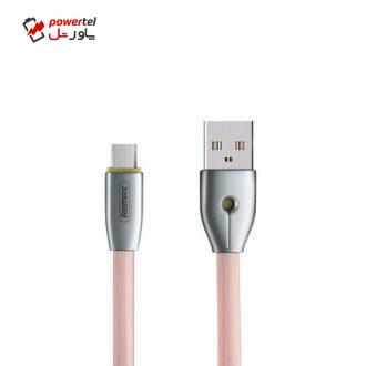کابل تبدیل USB به microUSB  ریمکس مدل RC-043M طول 1 متر