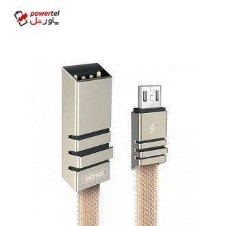 کابل تبدیل USB به microUSB ریمکس مدل RC-081 M به طول 1 متر کابل تبدیل USB به microUSB ریمکس مدل RC-081 M به طول 1 متر