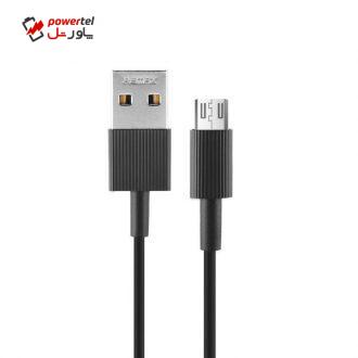 کابل تبدیل USB به microUSB ریمکس مدل RC-120M طول 0.3 متر کابل تبدیل USB به microUSB ریمکس مدل RC-120M طول 0.3 متر