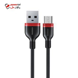 کابل تبدیل USB به microUSB ریمکس مدل RC-126m طول 1 متر کابل تبدیل USB به microUSB ریمکس مدل RC-126m طول 1 متر