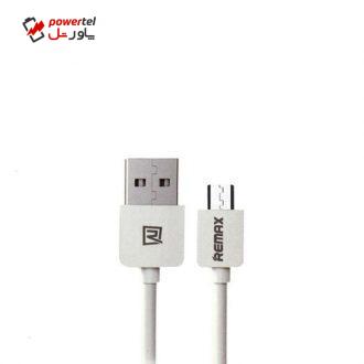 کابل تبدیل USB به microUSB ریمکس مدل SAFE CHARGE طول 1 متر