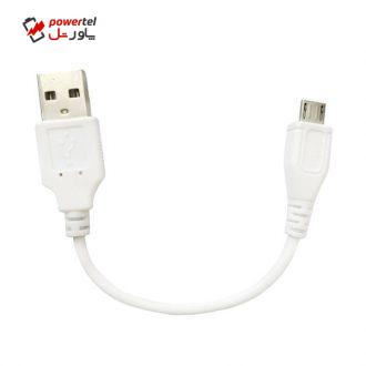 کابل تبدیل USB به microUSB مدل B-01  طول 0.15 متر
