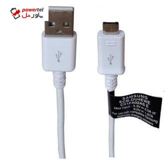 کابل تبدیل USB به microUSB مدل CB-DU4EWE طول 1.5 متر کابل تبدیل USB به microUSB مدل CB-DU4EWE طول 1.5 متر