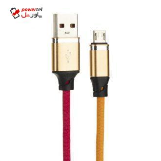 کابل تبدیل USB به microUSB مدل GOLDEN LAKE طول ا متر