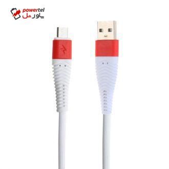 کابل تبدیل USB به microUSB مدل P117 طول 1 متر کابل تبدیل USB به microUSB مدل P117 طول 1 متر
