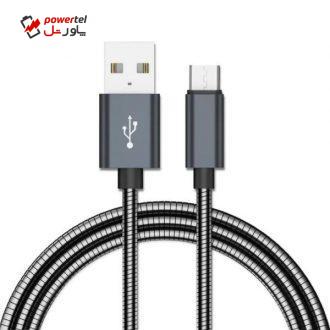 کابل تبدیل USB به microUSB مدل RC-24 طول 1 متر کابل تبدیل USB به microUSB مدل RC-24 طول 1 متر