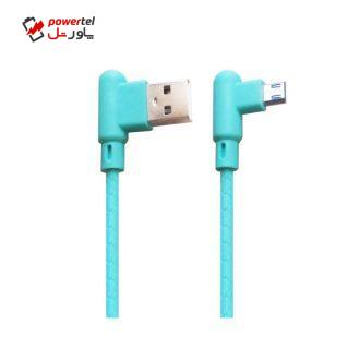 کابل تبدیل USB به microUSB مدل T1 طول 0.9 متر