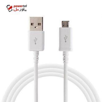 کابل تبدیل USB به microUSB مناسب گوشی های سامسونگ S4 به طول یک متر