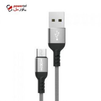 کابل تبدیل USB به microUSB موکسوم مدل CC-35 طول 1 متر کابل تبدیل USB به microUSB موکسوم مدل CC-35 طول 1 متر