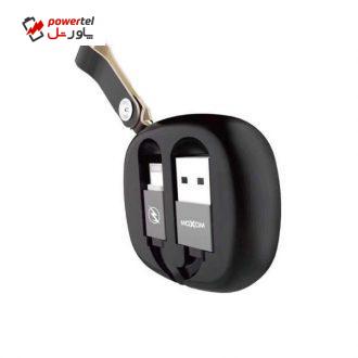 کابل تبدیل USB به microUSB موکسوم مدل CC-42 طول 0.9 متر کابل تبدیل USB به microUSB موکسوم مدل CC-42 طول 0.9 متر