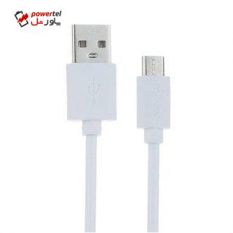 کابل تبدیل USB به microUSB میزو مدل HD-0 طول 1 متر